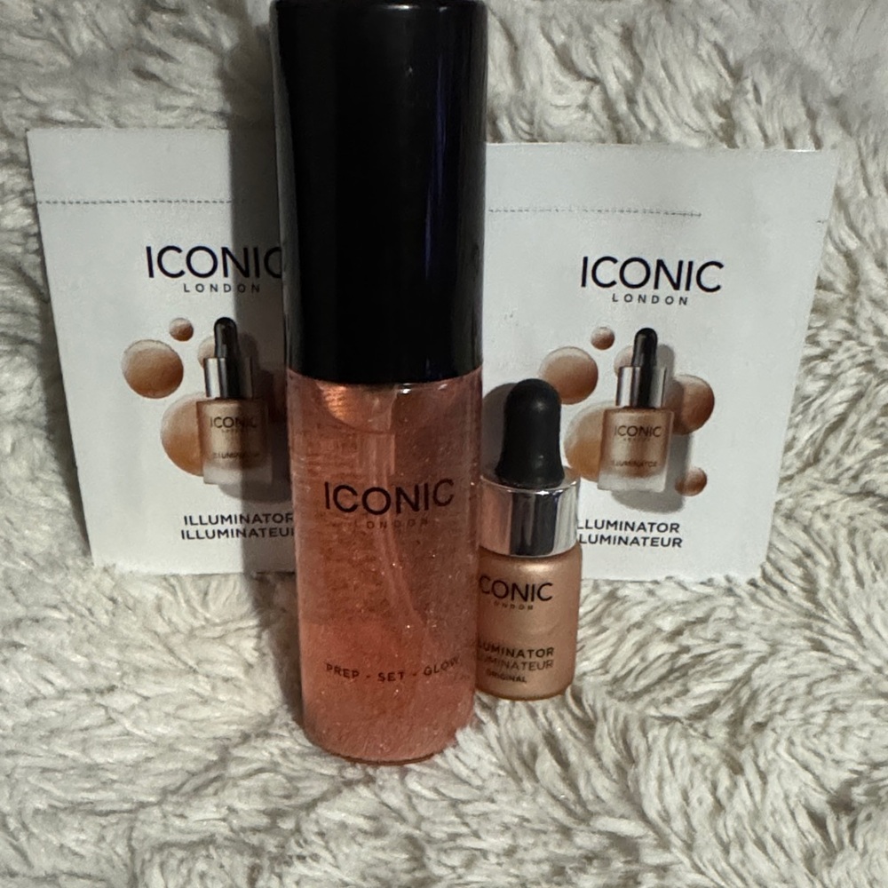 ICONIC London Radiant Glow Set with Gold and Black